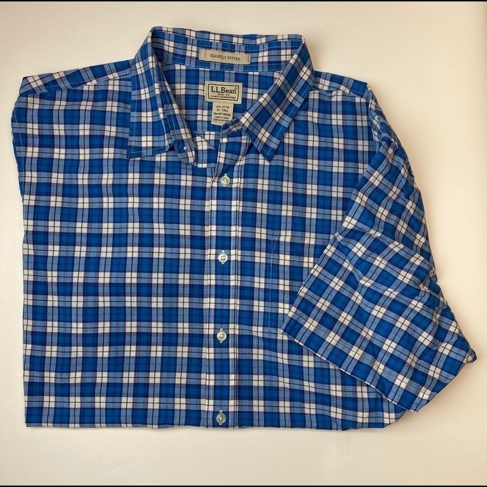 L L BEAN XL-TALL CASUAL BUTTON DOWN - Picture 3 of 5